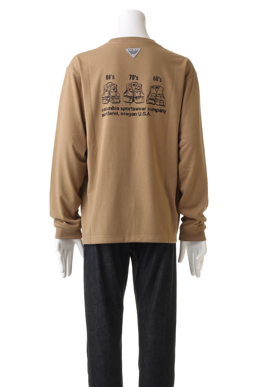 【コロンビア/Columbia / MEN】の【MEN】バーンノベルロングスリーブTシャツ 人気、トレンドファッション・服の通販 founy(ファニー) 　ファッション　Fashion　メンズファッション　Fashion for Men　トップス・カットソー　Cut & Sew Tops　メンズシャツ　Shirts　アウトドア　Outdoor Clothing　グラフィック　Graphic, Graphic Design　スポーツ　Sports, Activewear　スリーブ　Sleeve, Long Sleeve / Short Sleeve　プリント　Print, Printed Pattern　ロング　Long, Long-Length　定番　Standard, Basic Item　other-4|ID: prp329100004605712 ipo3291000000032805563