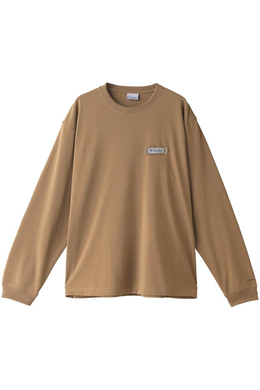 【コロンビア/Columbia / MEN】の【MEN】バーンノベルロングスリーブTシャツ インテリア・キッズ・メンズ・レディースファッション・服の通販 founy(ファニー) 　ファッション　Fashion　メンズファッション　Fashion for Men　トップス・カットソー　Cut & Sew Tops　メンズシャツ　Shirts　アウトドア　Outdoor Clothing　グラフィック　Graphic, Graphic Design　スポーツ　Sports, Activewear　スリーブ　Sleeve, Long Sleeve / Short Sleeve　プリント　Print, Printed Pattern　ロング　Long, Long-Length　定番　Standard, Basic Item　Beach|ID: prp329100004605712 ipo3291000000035057904