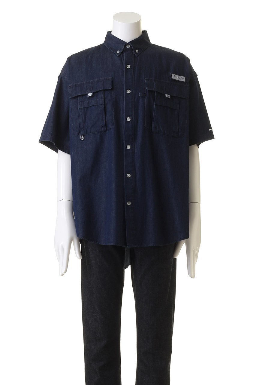 【コロンビア/Columbia / MEN】の【MEN】バハマIIデニムショートスリーブシャツ 人気、トレンドファッション・服の通販 founy(ファニー) 　ファッション　Fashion　メンズファッション　Fashion for Men　サマー　Summer, Summer Style　ショート　Short, Short Length　スリーブ　Sleeve, Long Sleeve / Short Sleeve　デニム　Denim, Jeans Material　ポケット　Pocket, Pocket Detail　ループ　Loop, Loop Knit　other-2|ID: prp329100004605714 ipo3291000000032805609