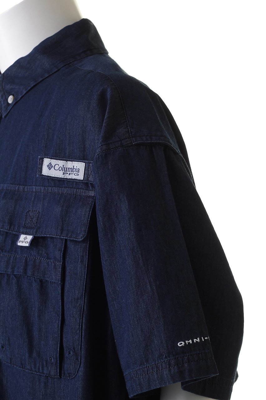 【コロンビア/Columbia / MEN】の【MEN】バハマIIデニムショートスリーブシャツ 人気、トレンドファッション・服の通販 founy(ファニー) 　ファッション　Fashion　メンズファッション　Fashion for Men　サマー　Summer, Summer Style　ショート　Short, Short Length　スリーブ　Sleeve, Long Sleeve / Short Sleeve　デニム　Denim, Jeans Material　ポケット　Pocket, Pocket Detail　ループ　Loop, Loop Knit　other-6|ID: prp329100004605714 ipo3291000000032805613