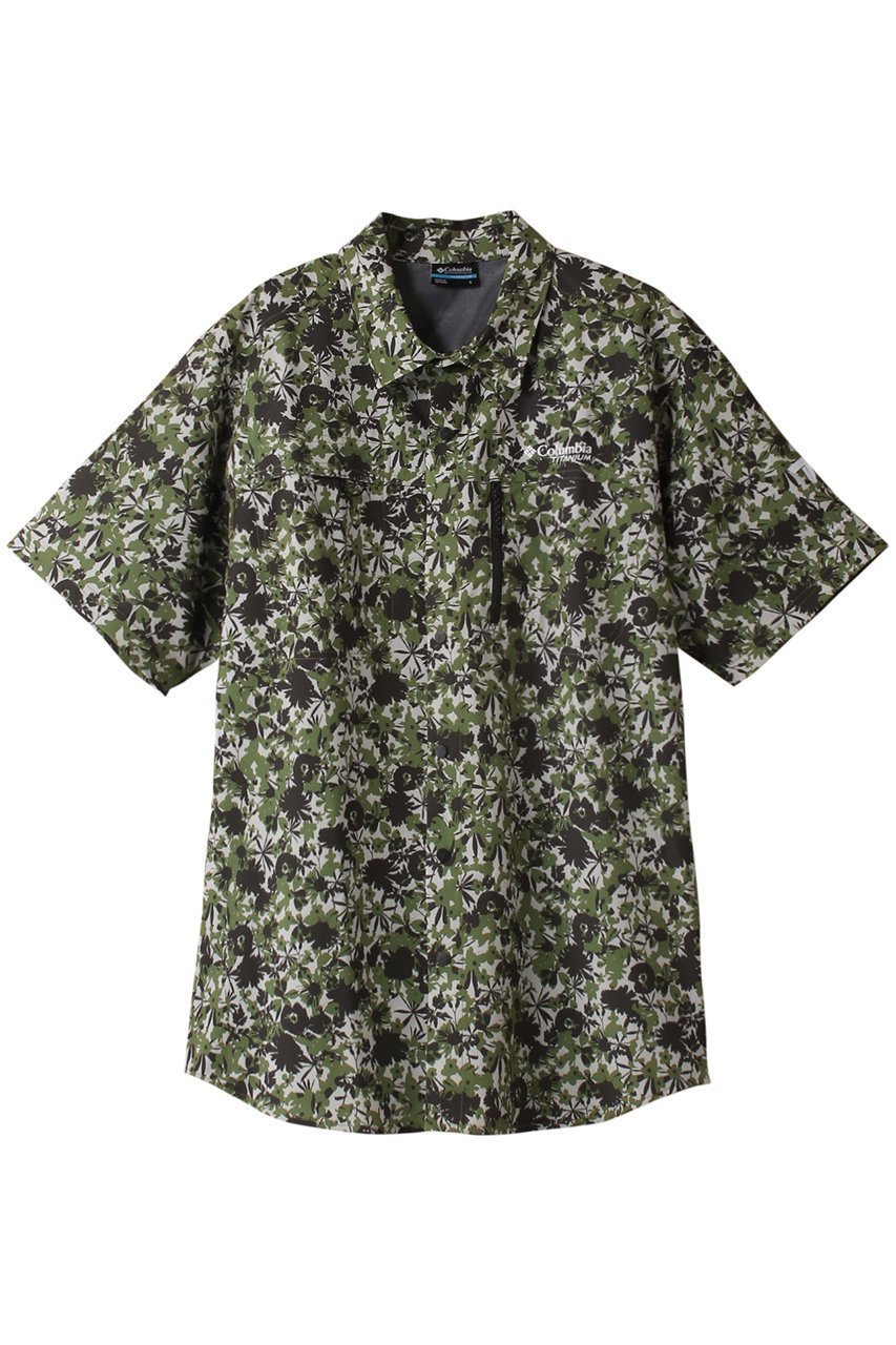 【コロンビア/Columbia / MEN】の【MEN】サミットバレー ウーブン ショートスリーブシャツ インテリア・キッズ・メンズ・レディースファッション・服の通販 founy(ファニー) 　ファッション　Fashion　メンズファッション　Fashion for Men　おすすめ　Recommended / Our Picks　ショート　Short, Short Length　スリーブ　Sleeve, Long Sleeve / Short Sleeve　夏　Summer　Canteen Pop Florid|ID: prp329100004605715 ipo3291000000032805617