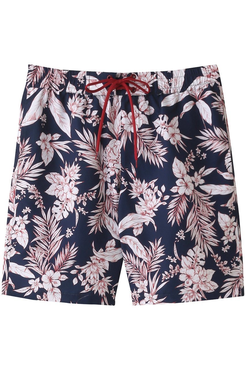 【レイール/Reir / MEN】の【MEN】Leaf Tropicalメンズショートパンツ インテリア・キッズ・メンズ・レディースファッション・服の通販 founy(ファニー) 　ファッション　Fashion　メンズファッション　Fashion for Men　シンプル　Simple, Minimal　スポーツ　Sports, Activewear　ビーチ　Beach, Seaside　フォルム　Silhouette, Form　リゾート　Resort, Vacation Style　リーフ　Leaf, Botanical Leaf　夏　Summer　水着　Swimsuit, Swimwear　ネイビー|ID: prp329100004605719 ipo3291000000032806050