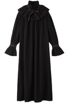 【プレインピープル/PLAIN PEOPLE】の【The fabric of Freedom】CLIMBED COTTON ワンピース 人気、トレンドファッション・服の通販 founy(ファニー) ファッション Fashion レディースファッション Fashion for Women ワンピース Dresses チュニック Tunic Tops & Dresses チュニック Tunic, Long Top ハンド Hand, Handmade パーティ Party, Party Style フェミニン Feminine, Girly リボン Ribbon, Bow ロング Long, Long-Length 再入荷 Restock / Back in Stock thumbnail ブラック|ID: prp329100004605721 ipo3291000000035041238