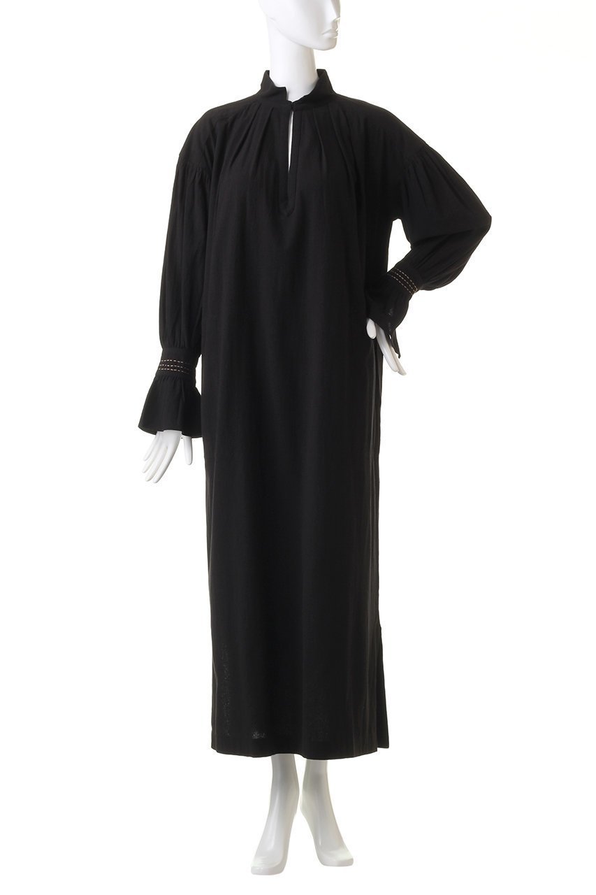 【プレインピープル/PLAIN PEOPLE】の【The fabric of Freedom】CLIMBED COTTON ワンピース 人気、トレンドファッション・服の通販 founy(ファニー) 　ファッション　Fashion　レディースファッション　Fashion for Women　ワンピース　Dresses　チュニック　Tunic Tops & Dresses　チュニック　Tunic, Long Top　ハンド　Hand, Handmade　パーティ　Party, Party Style　フェミニン　Feminine, Girly　リボン　Ribbon, Bow　ロング　Long, Long-Length　other-6|ID: prp329100004605721 ipo3291000000035976385