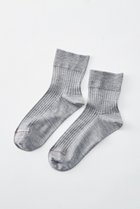 【マルティニーク/martinique】の【MARCOMONDE】リブソックス 人気、トレンドファッション・服の通販 founy(ファニー) ファッション Fashion レディースファッション Fashion for Women ソックス&靴下 Socks & Hosiery レッグウェア・ストッキング Legwear & Hosiery シルク Silk, 100% Silk ソックス Socks, Hosiery thumbnail グレー|ID: prp329100004605742 ipo3291000000032816005