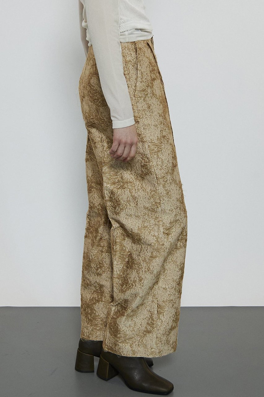 【メゾンスペシャル/MAISON SPECIAL】のCut Fringe Jacquard Pants/カットフリンジジャガードパンツ 人気、トレンドファッション・服の通販 founy(ファニー) 　ファッション　Fashion　レディースファッション　Fashion for Women　パンツ　Pants & Trousers　シンプル　Simple, Minimal　ストレート　Straight, Straight Cut　セットアップ　Set-Up, Coordinated Outfit　other-8|ID: prp329100004605747 ipo3291000000034910125