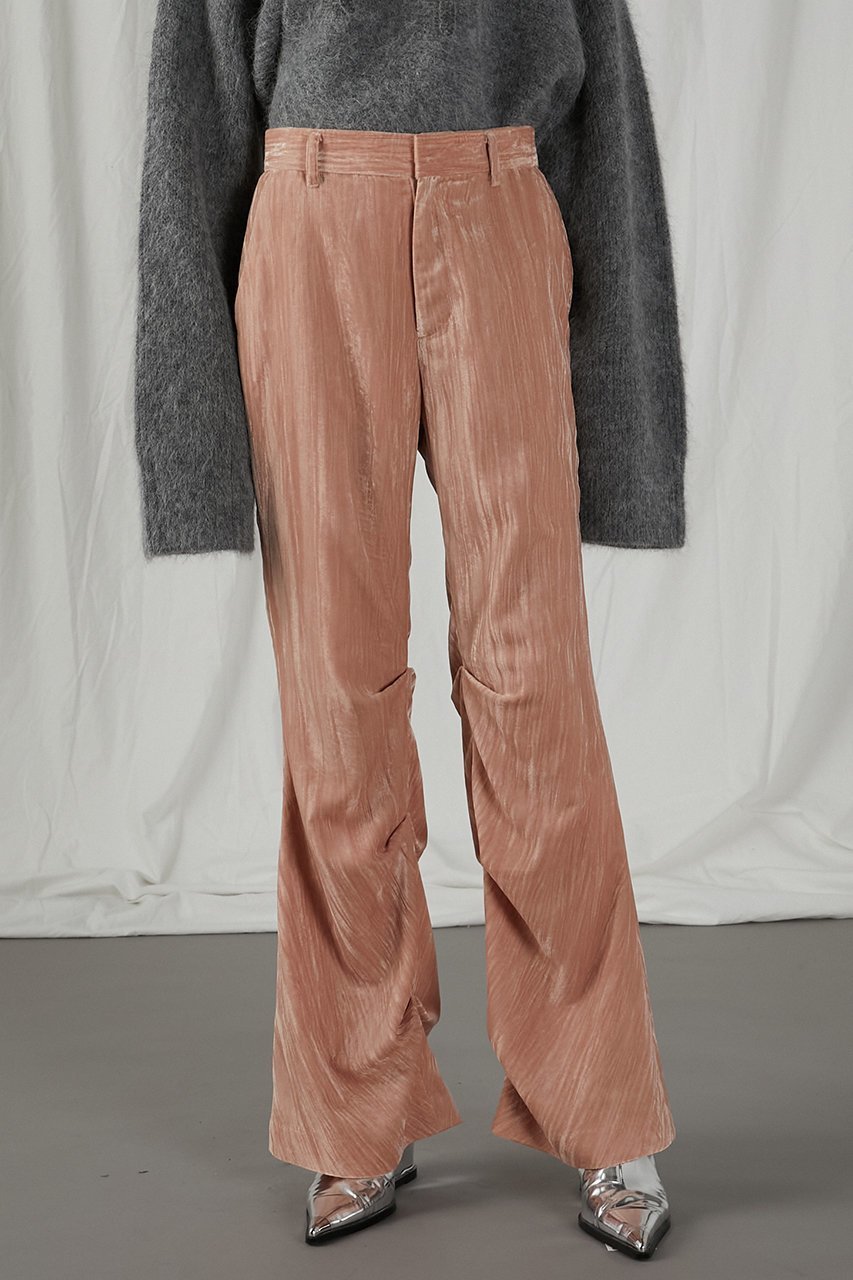 【プランク プロジェクト/PRANK PROJECT】のベルベッドフレアパンツ / Velvet Flare Pants インテリア・キッズ・メンズ・レディースファッション・服の通販 founy(ファニー) ファッション Fashion レディースファッション Fashion for Women パンツ Pants & Trousers ジャケット Jacket, Outerwear セットアップ Set-Up, Coordinated Outfit ドレープ Drape, Draping Fabric フレア Flare, Flared ベルベット Velvet, Velvety PNK(ピンク)|ID: prp329100004605749 ipo3291000000034423204