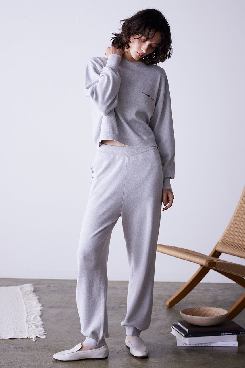 【マリリンムーン/MARILYN MOON】の【WALANCE】seawool×オーガニックコットンニットパンツ 人気、トレンドファッション・服の通販 founy(ファニー) 　ファッション　Fashion　レディースファッション　Fashion for Women　パンツ　Pants & Trousers　なめらか　Smooth, Silky Texture　抗菌　Antibacterial, Bacteria-Resistant　other-6|ID: prp329100004605750 ipo3291000000032817439