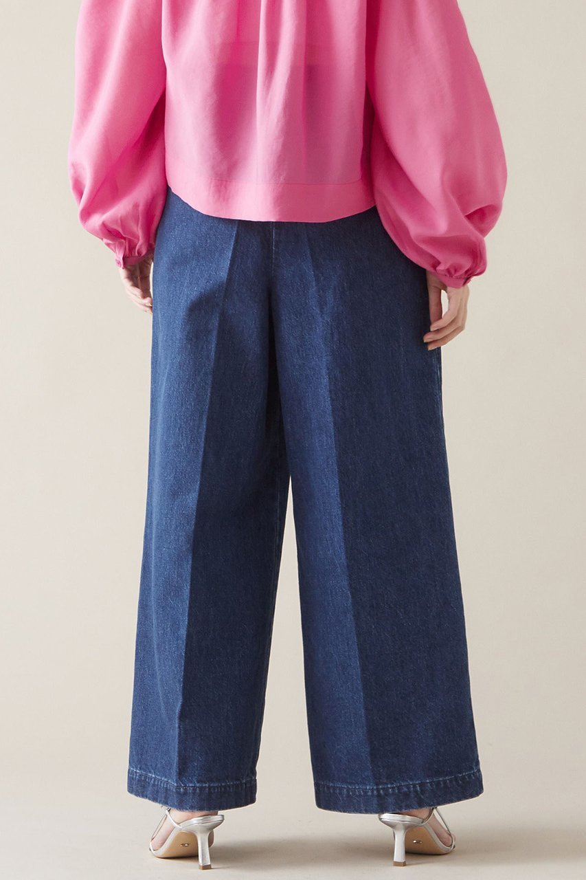 【マルティニーク/martinique】のデニムフレアスラックス(セットアップ可) 人気、トレンドファッション・服の通販 founy(ファニー) 　ファッション　Fashion　レディースファッション　Fashion for Women　セットアップ　Matching Sets　レディースパンツ・ボトムス　Pants & Trousers / Bottoms　パンツ　Pants & Trousers　デニムパンツ・ジーンズ・美脚デニム　Denim Jeans & Pants　おすすめ　Recommended / Our Picks　ジャケット　Jacket, Outerwear　スラックス　Slacks, Dress Pants　セットアップ　Set-Up, Coordinated Outfit　センター　Center, Center Line　デニム　Denim, Jeans Material　フレア　Flare, Flared　other-4|ID: prp329100004605751 ipo3291000000032817474