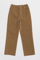 【プランク プロジェクト/PRANK PROJECT】のマルチファブリックフェイクレザーパンツ / Multi Fabric Faux Leather CML(キャメル)|ID: prp329100004605753 ipo3291000000035056011