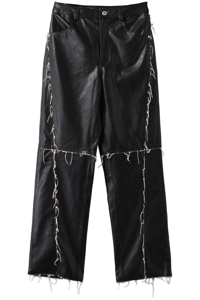 【メゾンスペシャル/MAISON SPECIAL】のVegan Leather Cut Off Pants/ヴィーガンレザーカットオフパンツ インテリア・キッズ・メンズ・レディースファッション・服の通販 founy(ファニー) https://founy.com/ ファッション Fashion レディースファッション Fashion for Women パンツ Pants & Trousers ウォッシュ Washed Finish ヴィンテージ Vintage Style セットアップ Set-Up, Coordinated Outfit トレンド Trend, Trending Now パイソン Python, Snakeskin Pattern |ID: prp329100004605754 ipo3291000000032817600