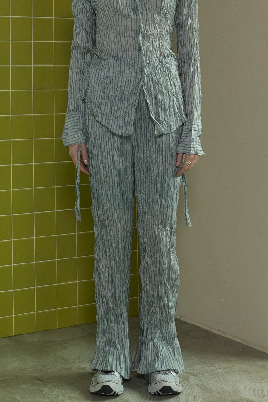 【メゾンスペシャル/MAISON SPECIAL】のTwist Pleats Easy Flare Pants/ツイストプリーツイージーフレアパンツ 人気、トレンドファッション・服の通販 founy(ファニー) 　ファッション　Fashion　レディースファッション　Fashion for Women　パンツ　Pants & Trousers　インナー　Innerwear　ストライプ　Stripe, Striped Pattern　スペシャル　Special, Limited Edition　セットアップ　Set-Up, Coordinated Outfit　フレア　Flare, Flared　other-5|ID: prp329100004605755 ipo3291000000035637601