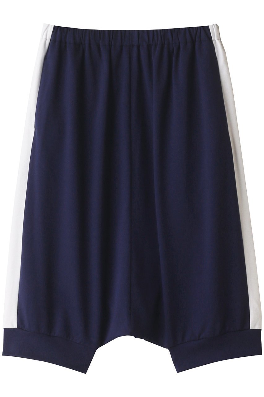 【プレインピープル/PLAIN PEOPLE】の裏毛サルエルパンツ インテリア・キッズ・メンズ・レディースファッション・服の通販 founy(ファニー) 　ファッション　Fashion　レディースファッション　Fashion for Women　パンツ　Pants & Trousers　ショートパンツ・ハーフパンツ　High-Waisted & Relaxed Shorts　ショート　Short, Short Length　ドレープ　Drape, Draping Fabric　ハーフ　Half, Half-Length　ベーシック　Basic, Essential　エレガント 上品　Elegant　人気　Popular, Best Seller　今季　This Season, Current Season　ネイビー|ID: prp329100004605756 ipo3291000000032817623