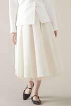 【マルティニーク/martinique】のタックスカート ホワイト|ID: prp329100004605758 ipo3291000000036370475