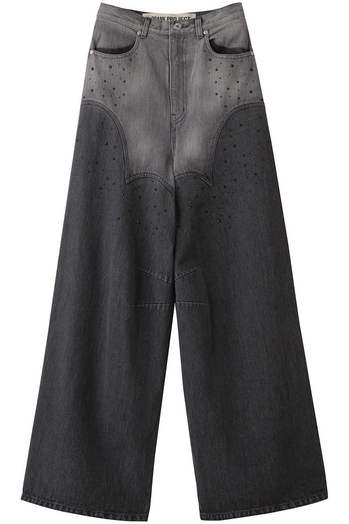 【プランク プロジェクト/PRANK PROJECT】のハートビジューデニムパンツ / Heart Bijou Denim Pants インテリア・キッズ・メンズ・レディースファッション・服の通販 founy(ファニー) https://founy.com/ ファッション Fashion レディースファッション Fashion for Women パンツ Pants & Trousers デニムパンツ・ジーンズ・美脚デニム Denim Jeans & Pants デニム Denim, Jeans Material フィット Fit, Slim Fit ブリーチ Bleach, Washed Finish ランダム Random, Irregular ルーズ Loose, Oversized |ID: prp329100004605767 ipo3291000000032818062
