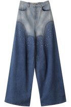 【プランク プロジェクト/PRANK PROJECT】のハートビジューデニムパンツ / Heart Bijou Denim Pants BLU(ブルー)|ID: prp329100004605767 ipo3291000000032818064