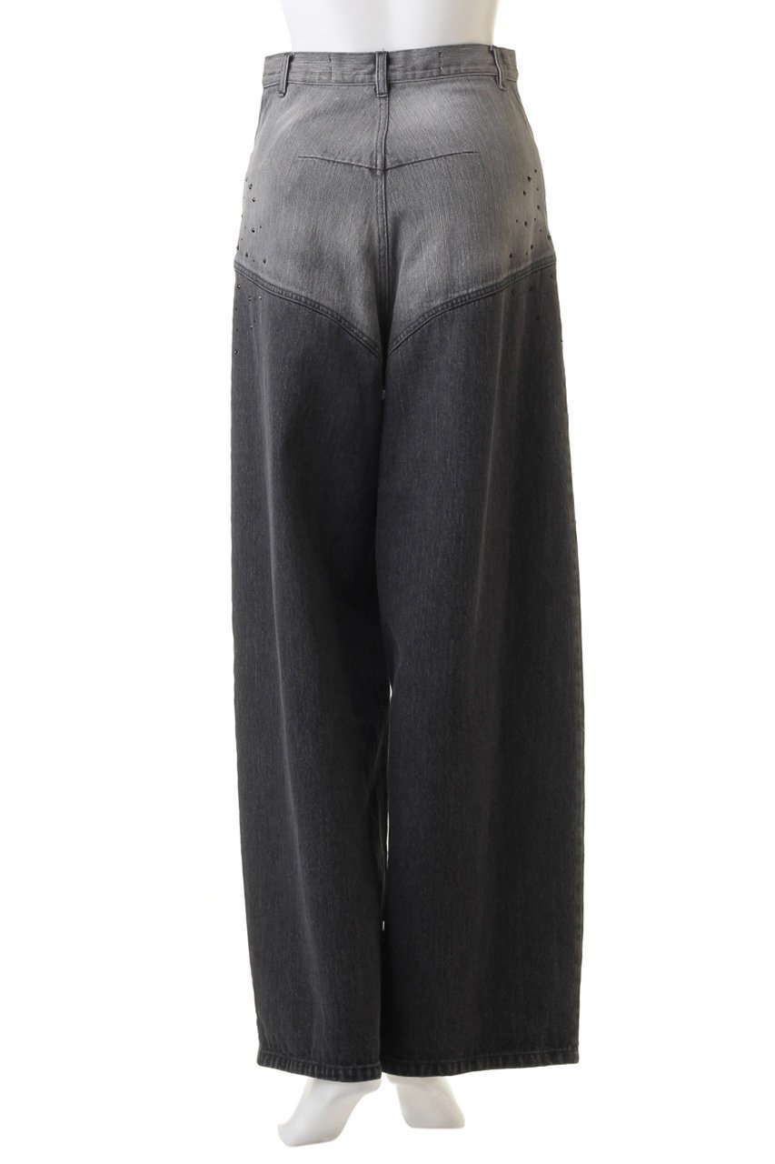 【プランク プロジェクト/PRANK PROJECT】のハートビジューデニムパンツ / Heart Bijou Denim Pants 人気、トレンドファッション・服の通販 founy(ファニー) 　ファッション　Fashion　レディースファッション　Fashion for Women　パンツ　Pants & Trousers　デニムパンツ・ジーンズ・美脚デニム　Denim Jeans & Pants　デニム　Denim, Jeans Material　フィット　Fit, Slim Fit　ブリーチ　Bleach, Washed Finish　ランダム　Random, Irregular　ルーズ　Loose, Oversized　other-4|ID: prp329100004605767 ipo3291000000032818067