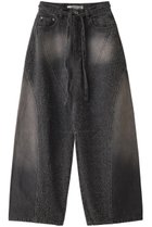 【プランク プロジェクト/PRANK PROJECT】のニードルパンチパネルデニム / Needle Punch Panel Denim BLK(ブラック)|ID: prp329100004605768 ipo3291000000032818146