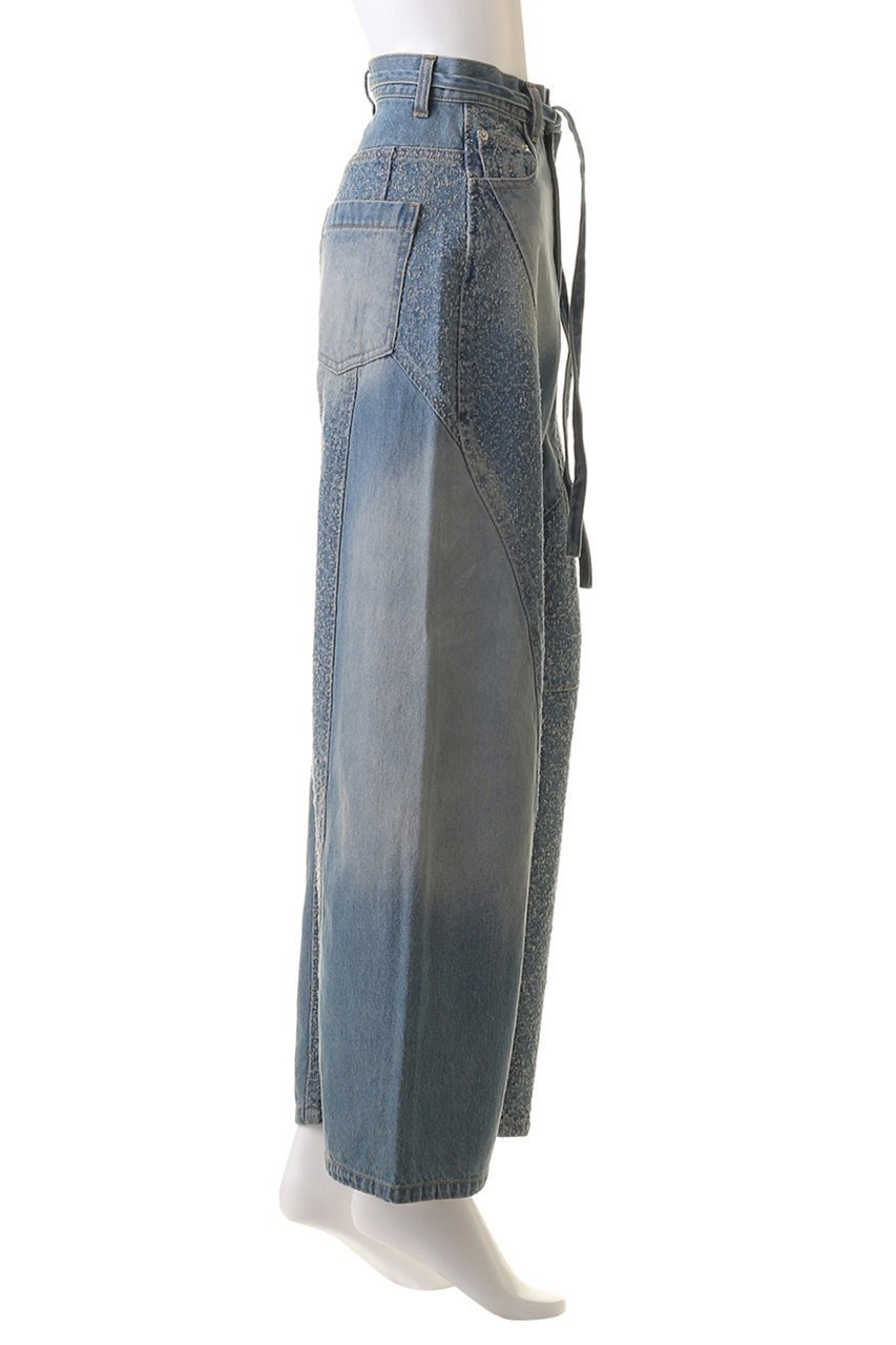 【プランク プロジェクト/PRANK PROJECT】のニードルパンチパネルデニム / Needle Punch Panel Denim 人気、トレンドファッション・服の通販 founy(ファニー) 　ファッション　Fashion　レディースファッション　Fashion for Women　パンツ　Pants & Trousers　デニムパンツ・ジーンズ・美脚デニム　Denim Jeans & Pants　おすすめ　Recommended / Our Picks　コンパクト　Compact, Small Size　デニム　Denim, Jeans Material　ルーズ　Loose, Oversized　other-3|ID: prp329100004605768 ipo3291000000032818150
