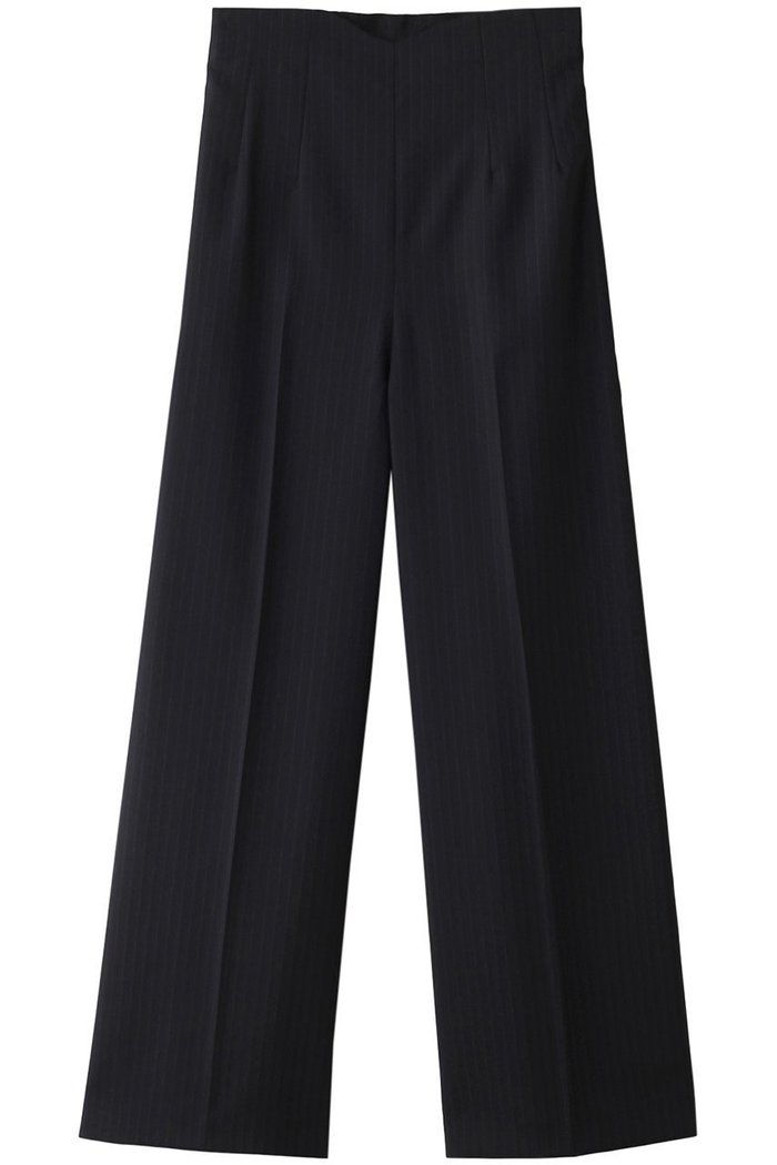 【ランバン オン ブルー/LANVIN en Bleu】のピンストライプワイドパンツ インテリア・キッズ・メンズ・レディースファッション・服の通販 founy(ファニー) https://founy.com/ ファッション Fashion レディースファッション Fashion for Women パンツ Pants & Trousers カットソー Cut and Sewn Top センター Center, Center Line ツイル Twist, Twisted Detail ファブリック Fabric, Textile ミックス Mix, Mixed Style ロング Long, Long-Length ワイド Wide, Wide Fit |ID: prp329100004605771 ipo3291000000032818221