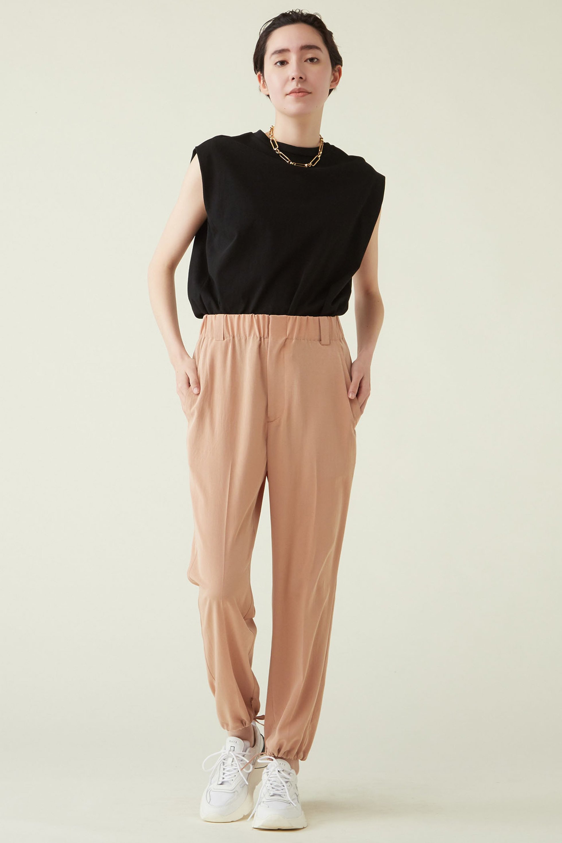 【マルティニーク/martinique】のドロストヘムパンツ 人気、トレンドファッション・服の通販 founy(ファニー) 　ファッション　Fashion　レディースファッション　Fashion for Women　パンツ　Pants & Trousers　ジャケット　Jacket, Outerwear　other-2|ID: prp329100004605772 ipo3291000000033662980