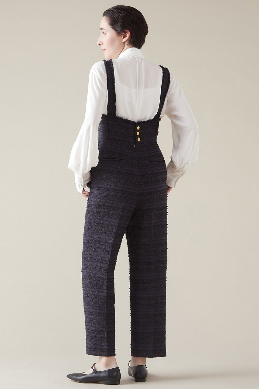 【マルティニーク/martinique】のツイードサロペット 人気、トレンドファッション・服の通販 founy(ファニー) 　ファッション　Fashion　レディースファッション　Fashion for Women　パンツ　Pants & Trousers　ツイード　Twill, Twill Weave　other-4|ID: prp329100004605781 ipo3291000000032818556