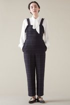 【マルティニーク/martinique】のツイードサロペット ブラック|ID: prp329100004605781 ipo3291000000035042522