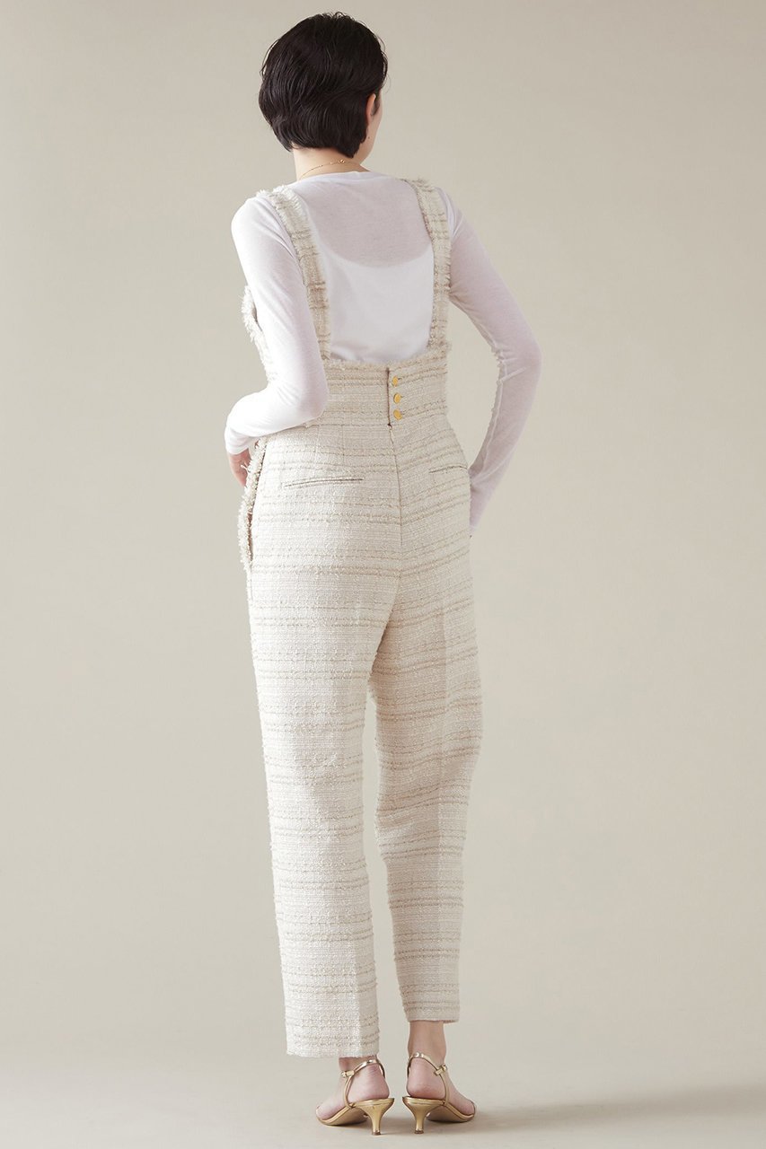 【マルティニーク/martinique】のツイードサロペット 人気、トレンドファッション・服の通販 founy(ファニー) 　ファッション　Fashion　レディースファッション　Fashion for Women　パンツ　Pants & Trousers　ツイード　Twill, Twill Weave　other-3|ID: prp329100004605781 ipo3291000000035976885