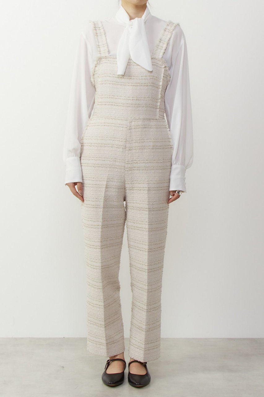 【マルティニーク/martinique】のツイードサロペット 人気、トレンドファッション・服の通販 founy(ファニー) 　ファッション　Fashion　レディースファッション　Fashion for Women　パンツ　Pants & Trousers　ツイード　Twill, Twill Weave　other-4|ID: prp329100004605781 ipo3291000000035976886