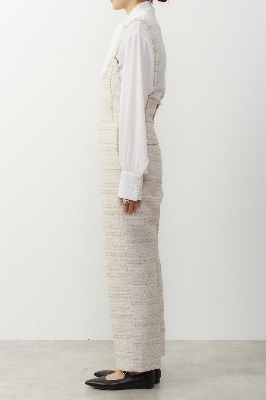 【マルティニーク/martinique】のツイードサロペット 人気、トレンドファッション・服の通販 founy(ファニー) 　ファッション　Fashion　レディースファッション　Fashion for Women　パンツ　Pants & Trousers　ツイード　Twill, Twill Weave　other-5|ID: prp329100004605781 ipo3291000000035976887