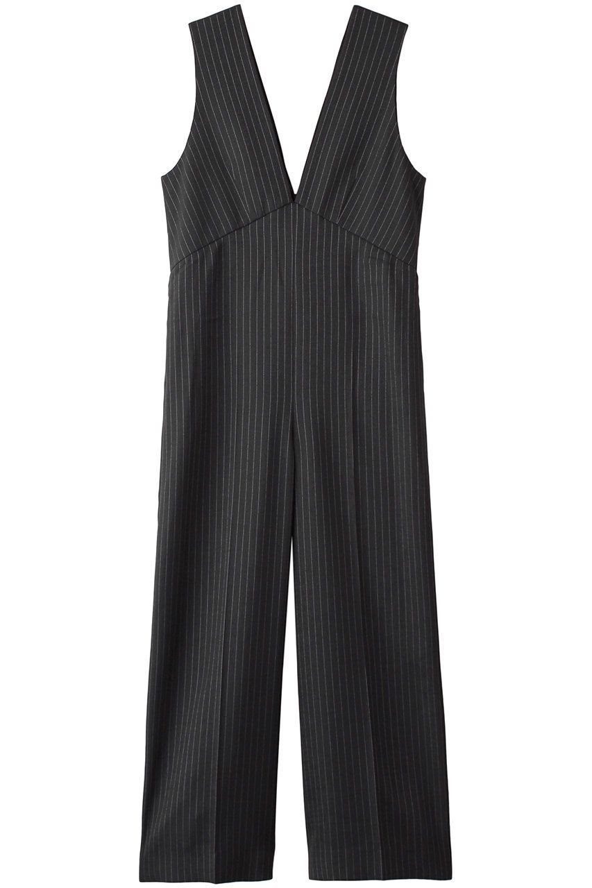 【アナイ/ANAYI】のリネン調オックスVオールインワン 人気、トレンドファッション・服の通販 founy(ファニー) 　ファッション　Fashion　レディースファッション　Fashion for Women　パンツ　Pants & Trousers　オックス　Oxford Fabric　カッティング　Cutting Detail　シンプル　Simple, Minimal　リネン　Linen, Linen Fabric　夏　Summer　 other-1|ID: prp329100004605783 ipo3291000000032818565