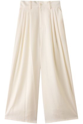 【ミディウミソリッド/MIDIUMISOLID】 tucked slacks パンツ人気、トレンドファッション・服の通販 founy(ファニー) ファッション Fashion レディースファッション Fashion for Women パンツ Pants & Trousers おすすめ Recommended / Our Picks ジャケット Jacket, Outerwear スラックス Slacks, Dress Pants セットアップ Set-Up, Coordinated Outfit フロント Front, Front Design ループ Loop, Loop Knit ワイド Wide, Wide Fit 夏 Summer |ID:prp329100004605786