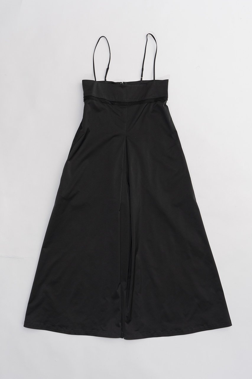 【プランク プロジェクト/PRANK PROJECT】のサテンベアオールインワン / Satin Bare All In One インテリア・キッズ・メンズ・レディースファッション・服の通販 founy(ファニー) 　ファッション　Fashion　レディースファッション　Fashion for Women　パンツ　Pants & Trousers　エレガント 上品　Elegant　サテン　Satin, Glossy Fabric　ダブル　Double, Double-Breasted　ミックス　Mix, Mixed Style　BLK(ブラック)|ID: prp329100004605793 ipo3291000000032819049