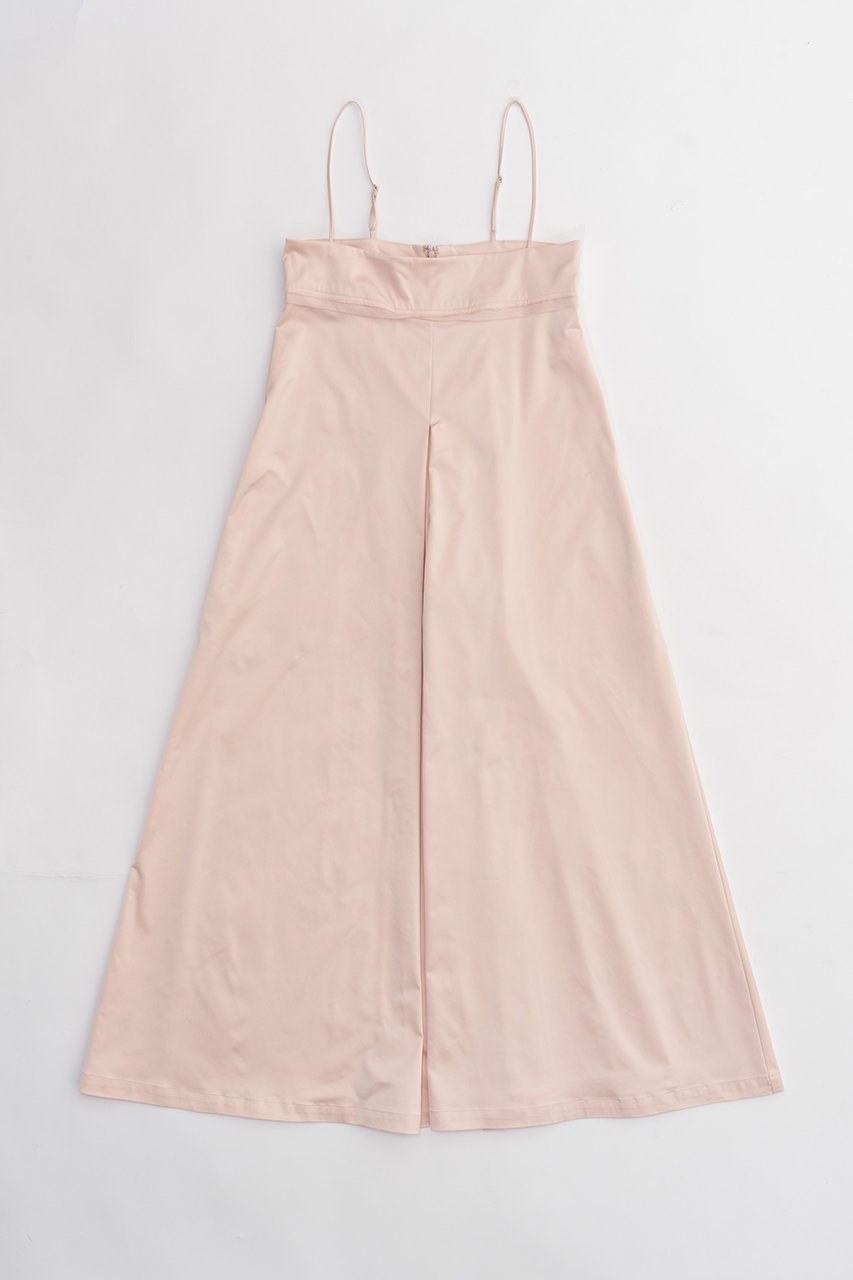 【プランク プロジェクト/PRANK PROJECT】のサテンベアオールインワン / Satin Bare All In One インテリア・キッズ・メンズ・レディースファッション・服の通販 founy(ファニー) 　ファッション　Fashion　レディースファッション　Fashion for Women　パンツ　Pants & Trousers　エレガント 上品　Elegant　サテン　Satin, Glossy Fabric　ダブル　Double, Double-Breasted　ミックス　Mix, Mixed Style　PNK(ピンク)|ID: prp329100004605793 ipo3291000000032819050