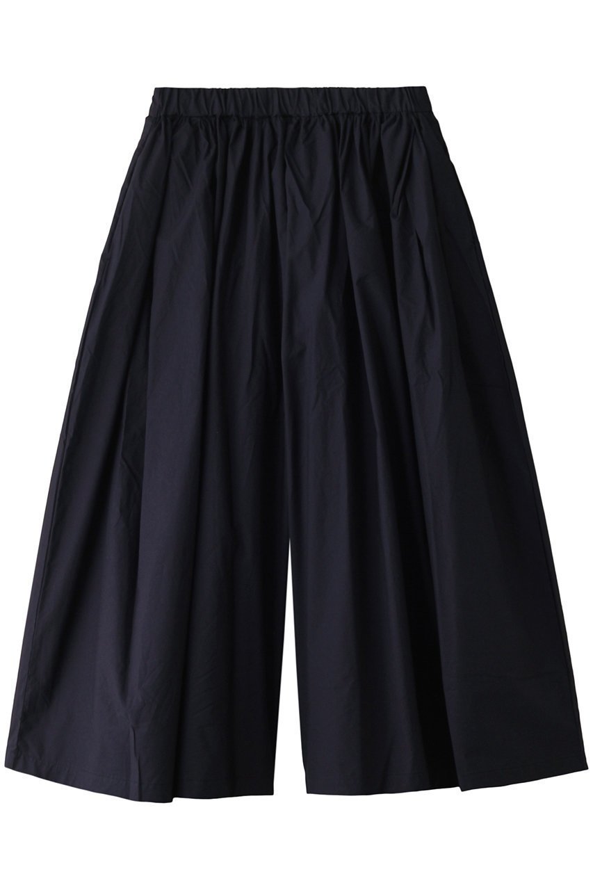 【ミズイロ インド/mizuiro ind】のfront tucked wide gather PT パンツ インテリア・キッズ・メンズ・レディースファッション・服の通販 founy(ファニー) 　ファッション　Fashion　レディースファッション　Fashion for Women　パンツ　Pants & Trousers　タイプライター　Typewriter Fabric, Crisp Cotton　リラックス　Relax, Relaxed Fit　navy|ID: prp329100004605797 ipo3291000000032819235