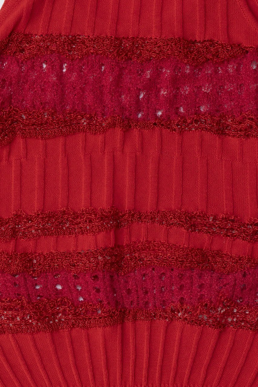【プランク プロジェクト/PRANK PROJECT】のブークレレースニットロンパース / Boucle Lace Knit Rompers 人気、トレンドファッション・服の通販 founy(ファニー) 　ファッション　Fashion　レディースファッション　Fashion for Women　パンツ　Pants & Trousers　おすすめ　Recommended / Our Picks　インナー　Innerwear　シンプル　Simple, Minimal　セットアップ　Set-Up, Coordinated Outfit　タンク　Tank Top, Sleeveless Top　デニム　Denim, Jeans Material　ボトム　Bottoms, Lower Wear　ミックス　Mix, Mixed Style　レース　Lace, Lace Fabric　ロンパース　Romper, Jumpsuit　other-6|ID: prp329100004605799 ipo3291000000032819283