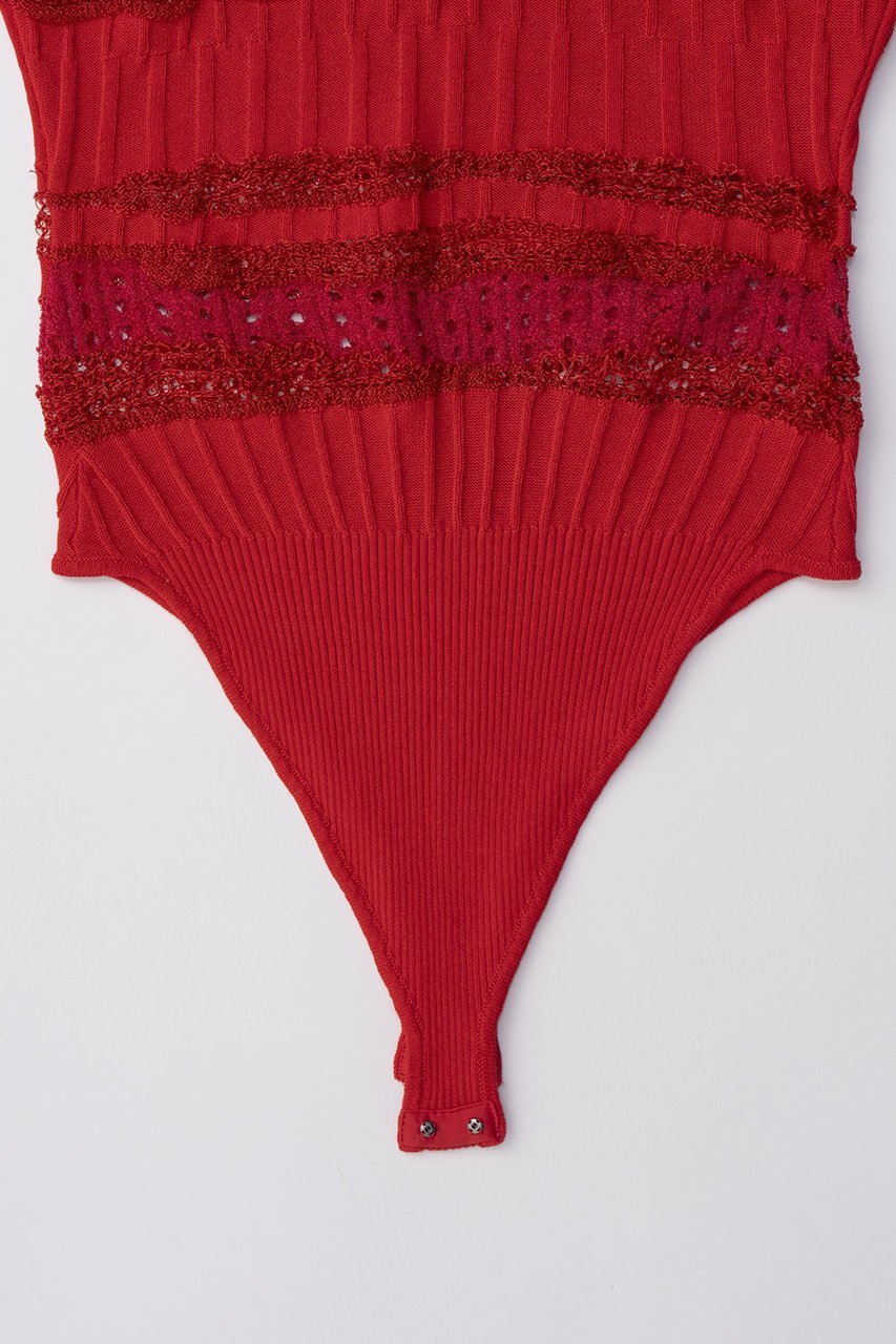 【プランク プロジェクト/PRANK PROJECT】のブークレレースニットロンパース / Boucle Lace Knit Rompers 人気、トレンドファッション・服の通販 founy(ファニー) 　ファッション　Fashion　レディースファッション　Fashion for Women　パンツ　Pants & Trousers　おすすめ　Recommended / Our Picks　インナー　Innerwear　シンプル　Simple, Minimal　セットアップ　Set-Up, Coordinated Outfit　タンク　Tank Top, Sleeveless Top　デニム　Denim, Jeans Material　ボトム　Bottoms, Lower Wear　ミックス　Mix, Mixed Style　レース　Lace, Lace Fabric　ロンパース　Romper, Jumpsuit　other-7|ID: prp329100004605799 ipo3291000000032819284