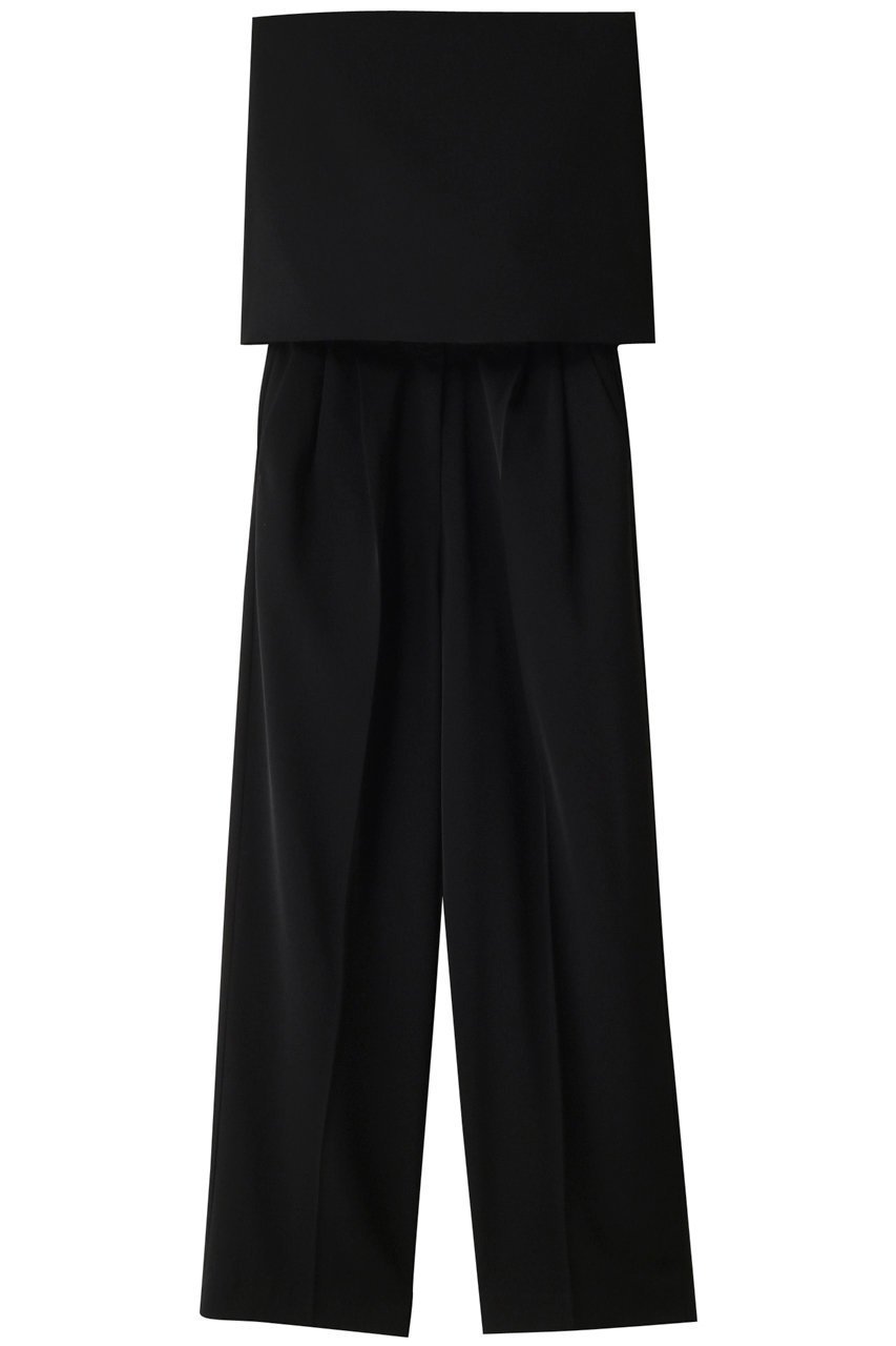 【クラネ/CLANE】の2WAY BISTIER PANTS/パンツ インテリア・キッズ・メンズ・レディースファッション・服の通販 founy(ファニー) 　ファッション　Fashion　レディースファッション　Fashion for Women　パンツ　Pants & Trousers　とろみ　Fluid, Flowy Fabric　セットアップ　Set-Up, Coordinated Outfit　ツイル　Twist, Twisted Detail　ビスチェ　Bustier, Corset Top　エレガント 上品　Elegant　BLACK|ID: prp329100004605803 ipo3291000000032819564
