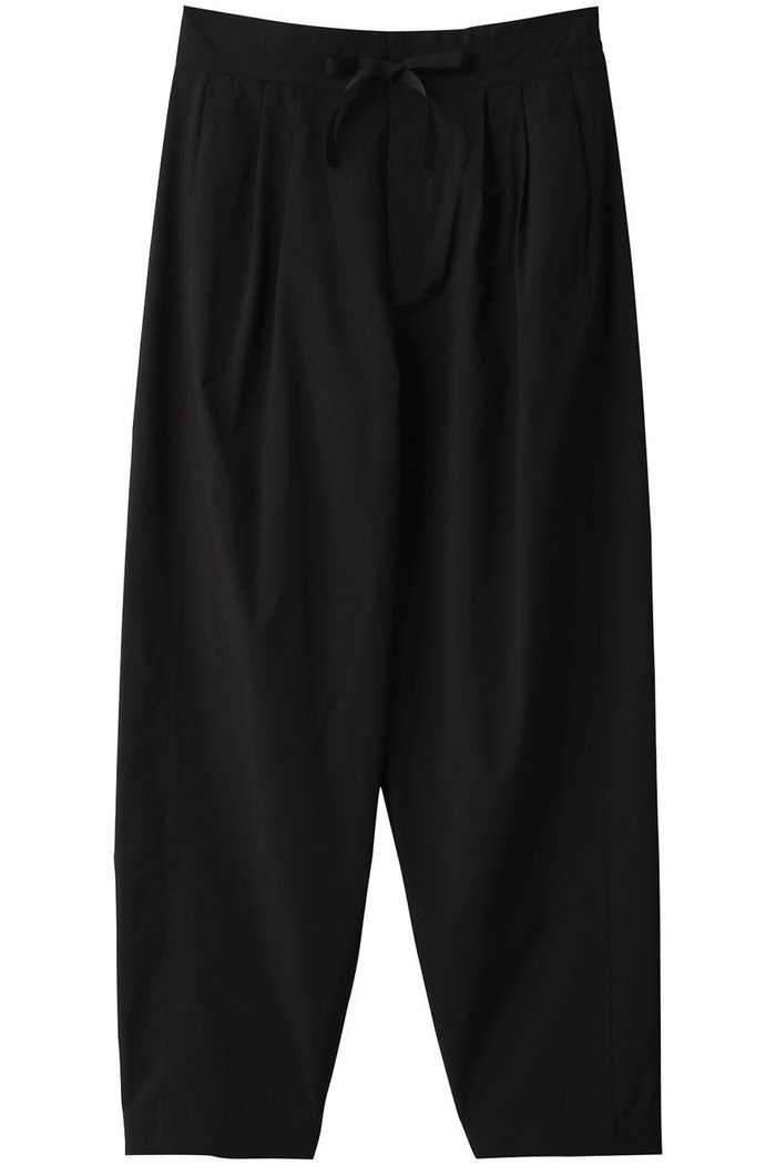 【マリリンムーン/MARILYN MOON】のドローストリングタックパンツ インテリア・キッズ・メンズ・レディースファッション・服の通販 founy(ファニー) https://founy.com/ ファッション Fashion レディースファッション Fashion for Women パンツ Pants & Trousers ストレッチ Stretch, Stretchy Fabric タフタ Taffeta, Structured Fabric |ID: prp329100004605809 ipo3291000000034958076