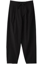 【マリリンムーン/MARILYN MOON】のドローストリングタックパンツ ブラック|ID: prp329100004605809 ipo3291000000034958077