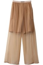 【プランク プロジェクト/PRANK PROJECT】のチュールボリュームパンツ / Tulle Voluminous Pants BGE(ベージュ)|ID: prp329100004605810 ipo3291000000034423374