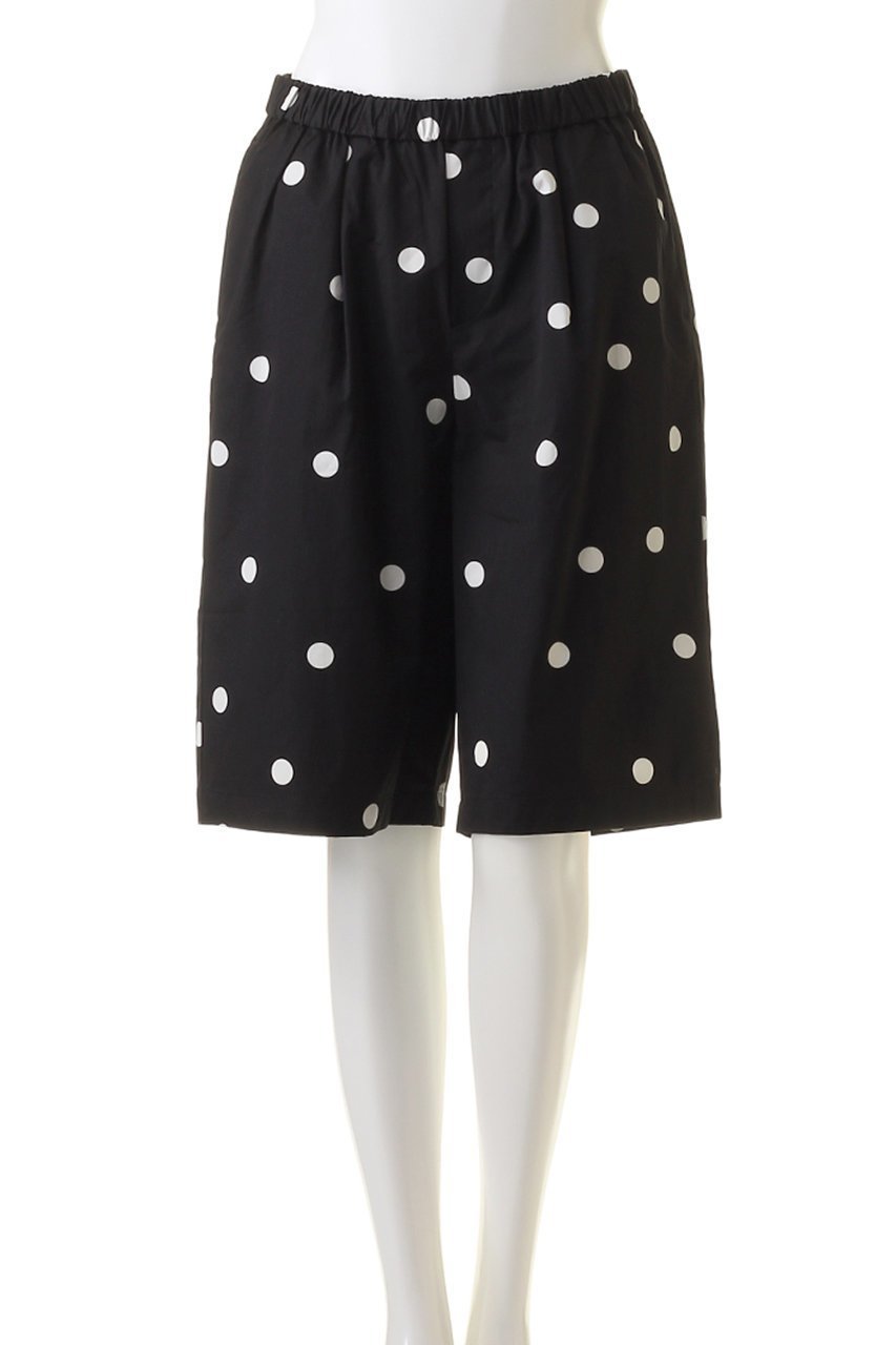 【ミズイロ インド/mizuiro ind】のdots easy short PT パンツ 人気、トレンドファッション・服の通販 founy(ファニー) 　ファッション　Fashion　レディースファッション　Fashion for Women　パンツ　Pants & Trousers　ショートパンツ・ハーフパンツ　High-Waisted & Relaxed Shorts　サテン　Satin, Glossy Fabric　ショート　Short, Short Length　ドット　Polka Dot, Dot Pattern　プリント　Print, Printed Pattern　エレガント 上品　Elegant　other-2|ID: prp329100004605811 ipo3291000000032819793