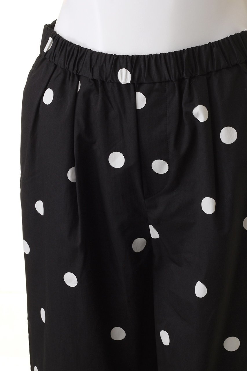 【ミズイロ インド/mizuiro ind】のdots easy short PT パンツ 人気、トレンドファッション・服の通販 founy(ファニー) 　ファッション　Fashion　レディースファッション　Fashion for Women　パンツ　Pants & Trousers　ショートパンツ・ハーフパンツ　High-Waisted & Relaxed Shorts　サテン　Satin, Glossy Fabric　ショート　Short, Short Length　ドット　Polka Dot, Dot Pattern　プリント　Print, Printed Pattern　エレガント 上品　Elegant　other-5|ID: prp329100004605811 ipo3291000000032819796