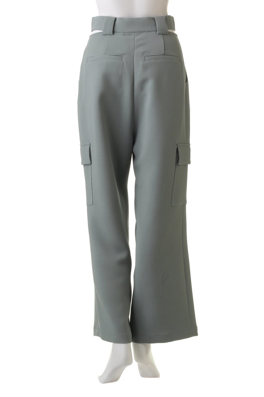 【リムアーク/RIM.ARK】のWaist slit open PT/パンツ 人気、トレンドファッション・服の通販 founy(ファニー) 　ファッション　Fashion　レディースファッション　Fashion for Women　パンツ　Pants & Trousers　カーゴパンツ　Cargo Pants, Utility Pants　クロップド　Cropped, Short Length　スリット　Slit, Slit Detail　ボトム　Bottoms, Lower Wear　ループ　Loop, Loop Knit　夏　Summer　春　Spring　S/S・春夏　SS, Spring/Summer, Warm Season　other-4|ID: prp329100004605812 ipo3291000000032819817