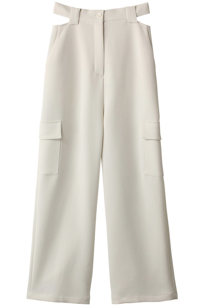【リムアーク/RIM.ARK】のWaist slit open PT/パンツ 人気、トレンドファッション・服の通販 founy(ファニー) ファッション Fashion レディースファッション Fashion for Women パンツ Pants & Trousers カーゴパンツ Cargo Pants, Utility Pants クロップド Cropped, Short Length スリット Slit, Slit Detail ボトム Bottoms, Lower Wear ループ Loop, Loop Knit 夏 Summer 春 Spring S/S・春夏 SS, Spring/Summer, Warm Season other-1|ID: prp329100004605812 ipo3291000000034970589