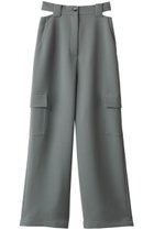 【リムアーク/RIM.ARK】のWaist slit open PT/パンツ 人気、トレンドファッション・服の通販 founy(ファニー) ファッション Fashion レディースファッション Fashion for Women パンツ Pants & Trousers カーゴパンツ Cargo Pants, Utility Pants クロップド Cropped, Short Length スリット Slit, Slit Detail ボトム Bottoms, Lower Wear ループ Loop, Loop Knit 夏 Summer 春 Spring S/S・春夏 SS, Spring/Summer, Warm Season thumbnail ライトグリーン|ID: prp329100004605812 ipo3291000000034970591