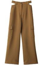 【リムアーク/RIM.ARK】のWaist slit open PT/パンツ 人気、トレンドファッション・服の通販 founy(ファニー) ファッション Fashion レディースファッション Fashion for Women パンツ Pants & Trousers カーゴパンツ Cargo Pants, Utility Pants クロップド Cropped, Short Length スリット Slit, Slit Detail ボトム Bottoms, Lower Wear ループ Loop, Loop Knit 夏 Summer 春 Spring S/S・春夏 SS, Spring/Summer, Warm Season thumbnail キャメル|ID: prp329100004605812 ipo3291000000034970592