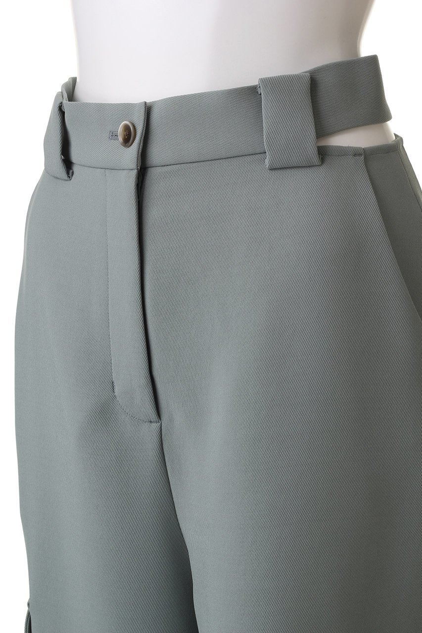 【リムアーク/RIM.ARK】のWaist slit open PT/パンツ 人気、トレンドファッション・服の通販 founy(ファニー) ファッション Fashion レディースファッション Fashion for Women パンツ Pants & Trousers カーゴパンツ Cargo Pants, Utility Pants クロップド Cropped, Short Length スリット Slit, Slit Detail ボトム Bottoms, Lower Wear ループ Loop, Loop Knit 夏 Summer 春 Spring S/S・春夏 SS, Spring/Summer, Warm Season other-5|ID: prp329100004605812 ipo3291000000034970596