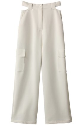 【リムアーク/RIM.ARK】 Waist slit open PT/パンツ人気、トレンドファッション・服の通販 founy(ファニー) ファッション Fashion レディースファッション Fashion for Women パンツ Pants & Trousers カーゴパンツ Cargo Pants, Utility Pants クロップド Cropped, Short Length スリット Slit, Slit Detail ボトム Bottoms, Lower Wear ループ Loop, Loop Knit 夏 Summer 春 Spring S/S・春夏 SS, Spring/Summer, Warm Season |ID:prp329100004605812