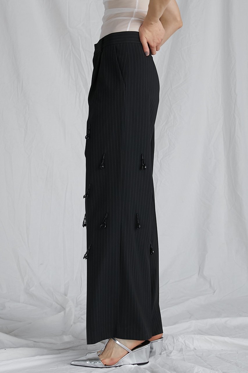 【プランク プロジェクト/PRANK PROJECT】のビジューパンツ / Bijou Pants 人気、トレンドファッション・服の通販 founy(ファニー) ファッション Fashion レディースファッション Fashion for Women パンツ Pants & Trousers おすすめ Recommended / Our Picks ジャケット Jacket, Outerwear スウェット / スエット Sweatshirt, Sweatwear ストライプ Stripe, Striped Pattern スマート Smart, Elegant スラックス Slacks, Dress Pants セットアップ Set-Up, Coordinated Outfit テーパード Tapered, Tapered Pants ビジュー Bijou, Jewel-like Accent other-7|ID: prp329100004605815 ipo3291000000034423359